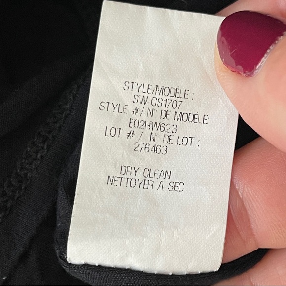 Helmut Lang Maxi Dress Size P Zip Up Racerback Vampirecore Gothic Grunge - Picture 10 of 10